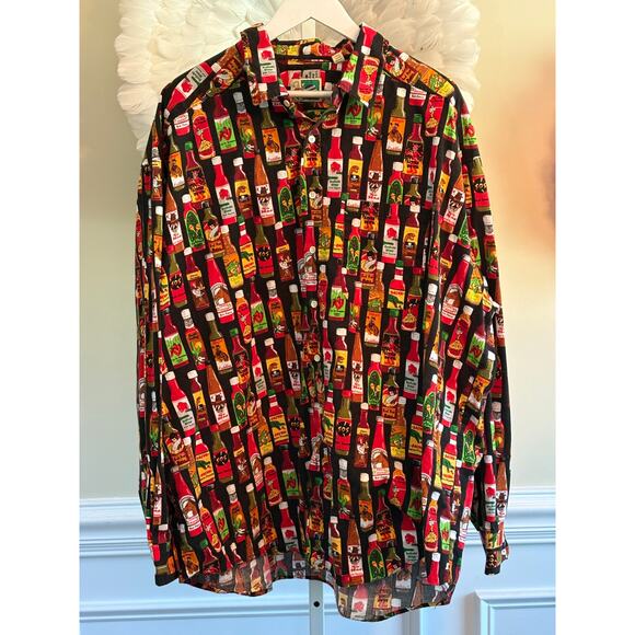 Vintage Johnny Cotton Hot Sauce Shirt Size XXL - Picture 1 of 4